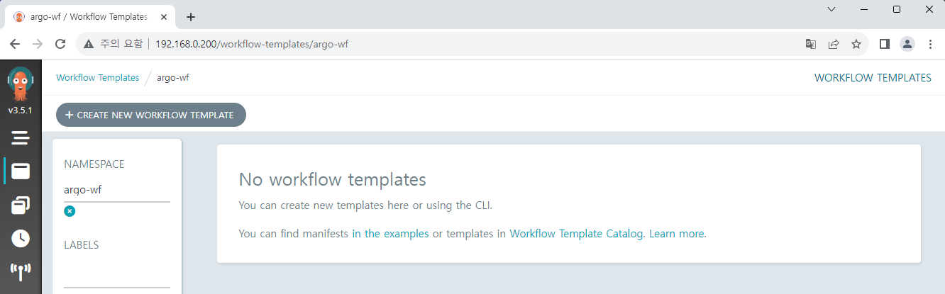 Create WorkflowTemplate